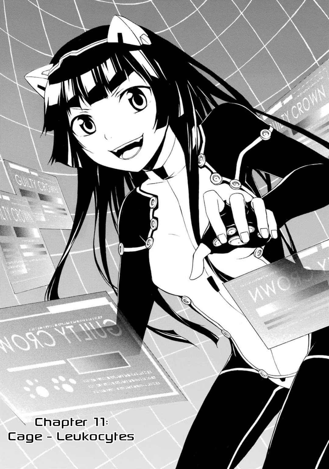 Guilty Crown Chapter 11 page 2 - Chapter 11: Cage - Leukocytes