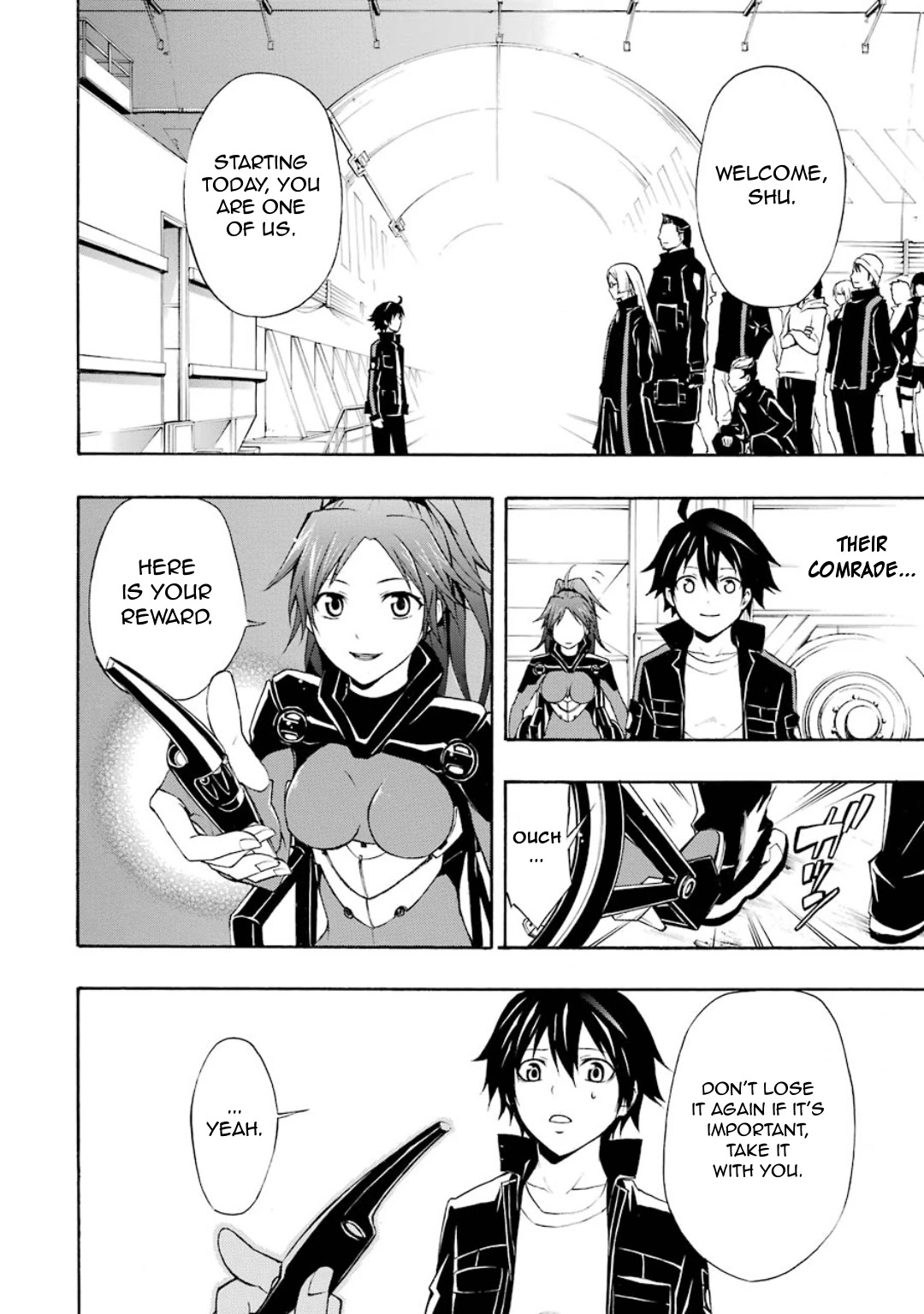 Guilty Crown Chapter 11 page 20 - Chapter 11: Cage - Leukocytes