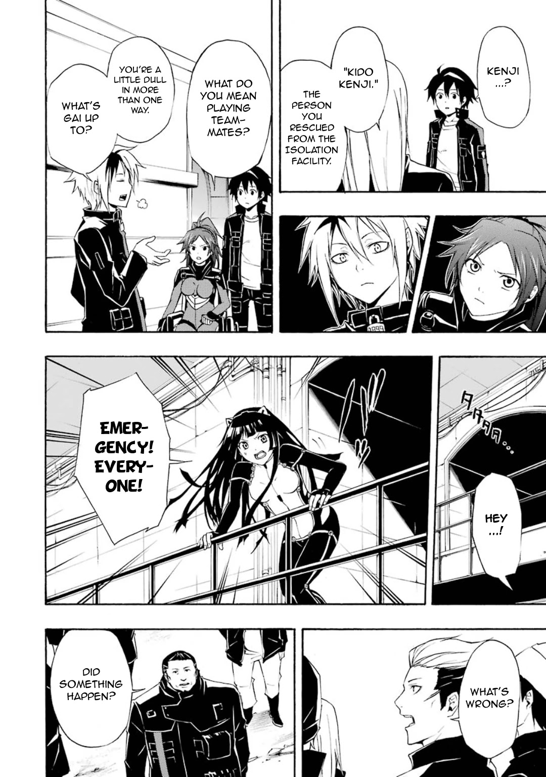Guilty Crown Chapter 11 page 22 - Chapter 11: Cage - Leukocytes