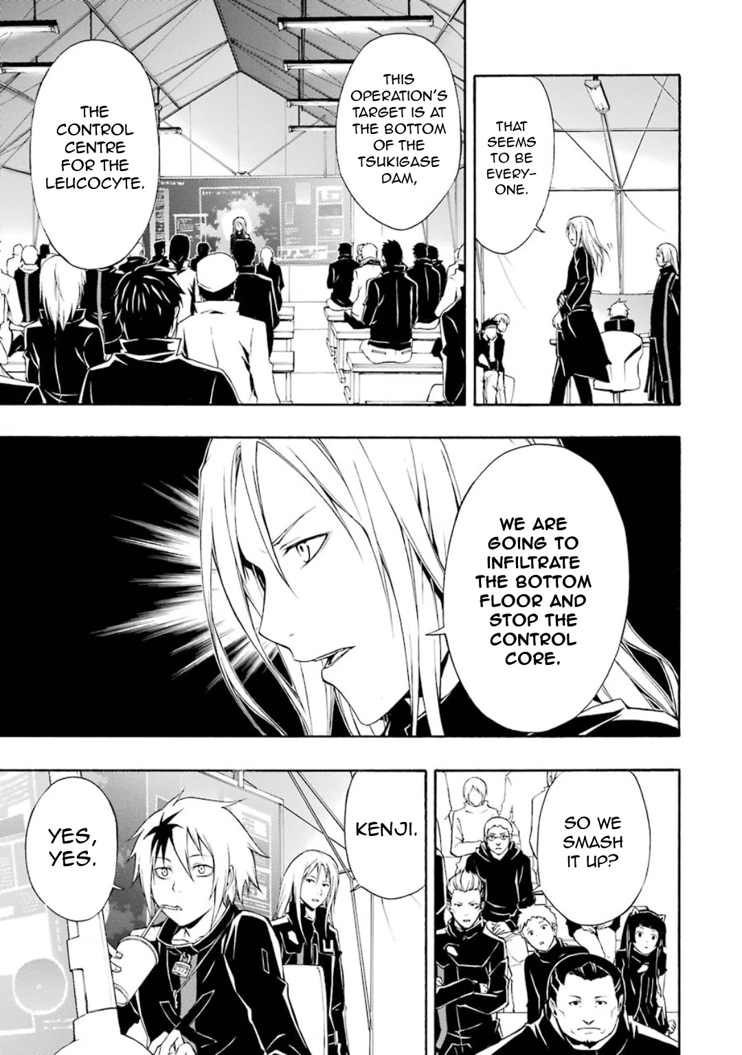 Guilty Crown Chapter 11 page 31 - Chapter 11: Cage - Leukocytes