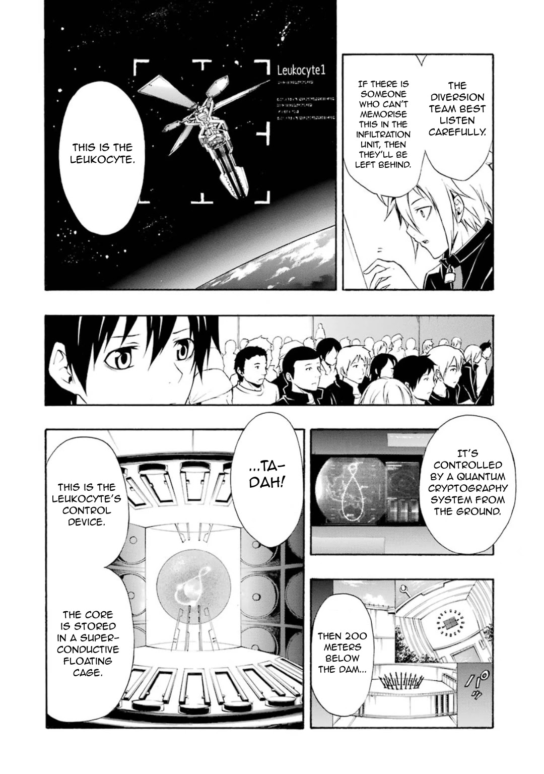 Guilty Crown Chapter 11 page 32 - Chapter 11: Cage - Leukocytes