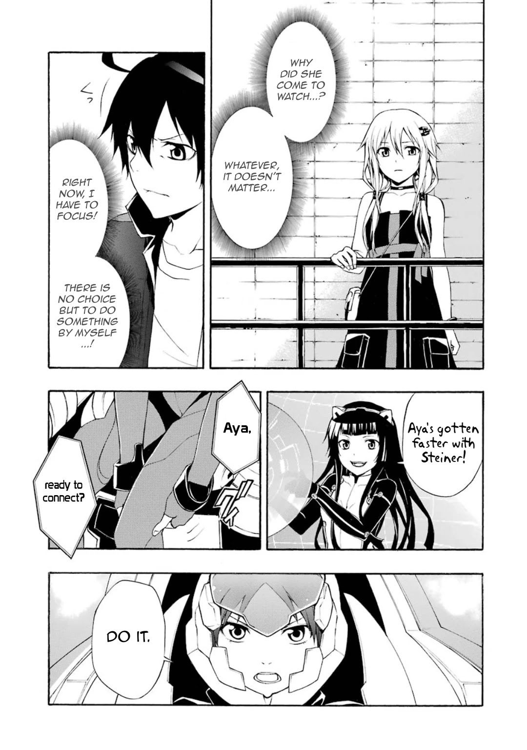 Guilty Crown Chapter 11 page 4 - Chapter 11: Cage - Leukocytes