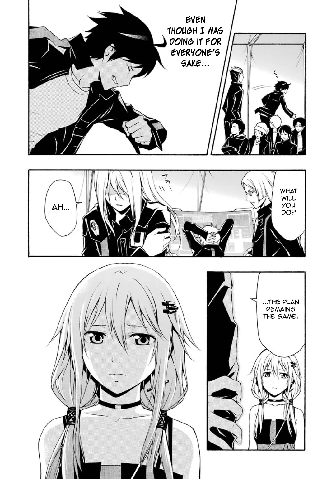 Guilty Crown Chapter 11 page 40 - Chapter 11: Cage - Leukocytes