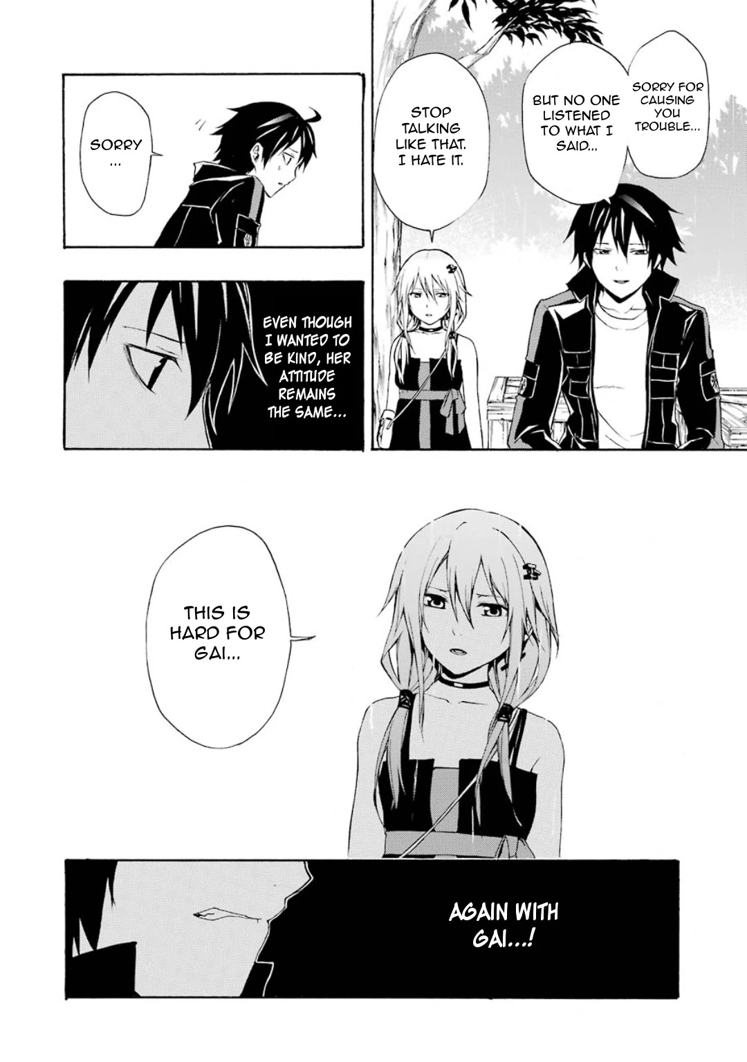 Guilty Crown Chapter 11 page 42 - Chapter 11: Cage - Leukocytes