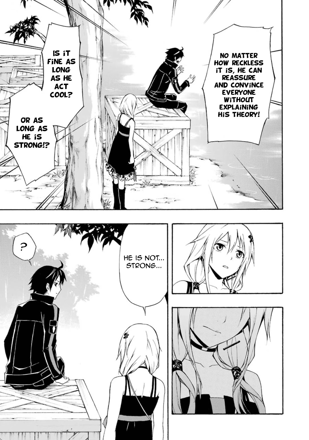Guilty Crown Chapter 11 page 43 - Chapter 11: Cage - Leukocytes