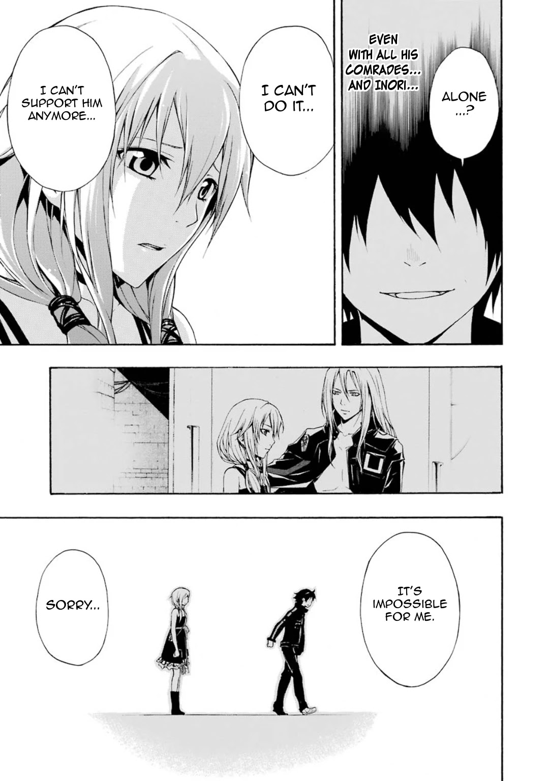Guilty Crown Chapter 11 page 45 - Chapter 11: Cage - Leukocytes