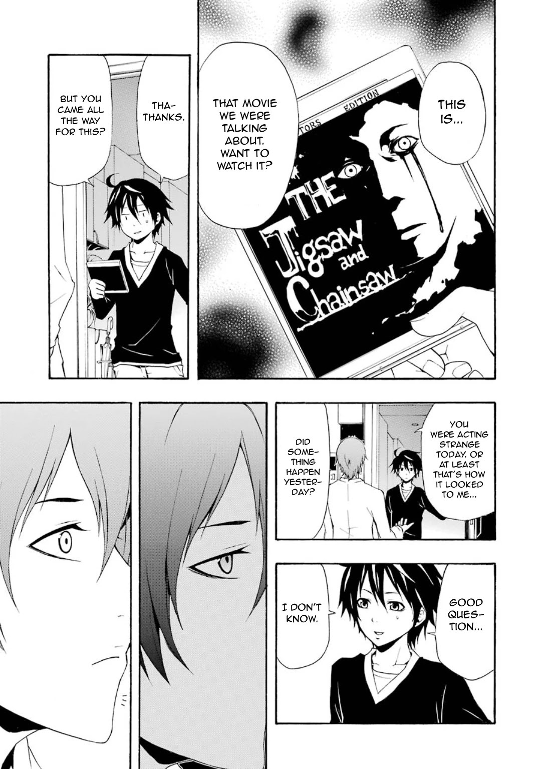 Guilty Crown Chapter 5 page 31 - Chapter 5: Erosion - School mate