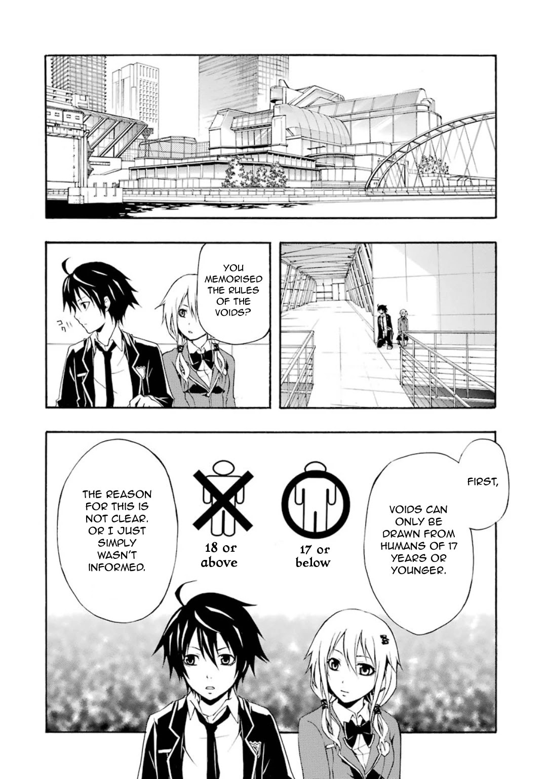 Guilty Crown Chapter 5 page 40 - Chapter 5: Erosion - School mate