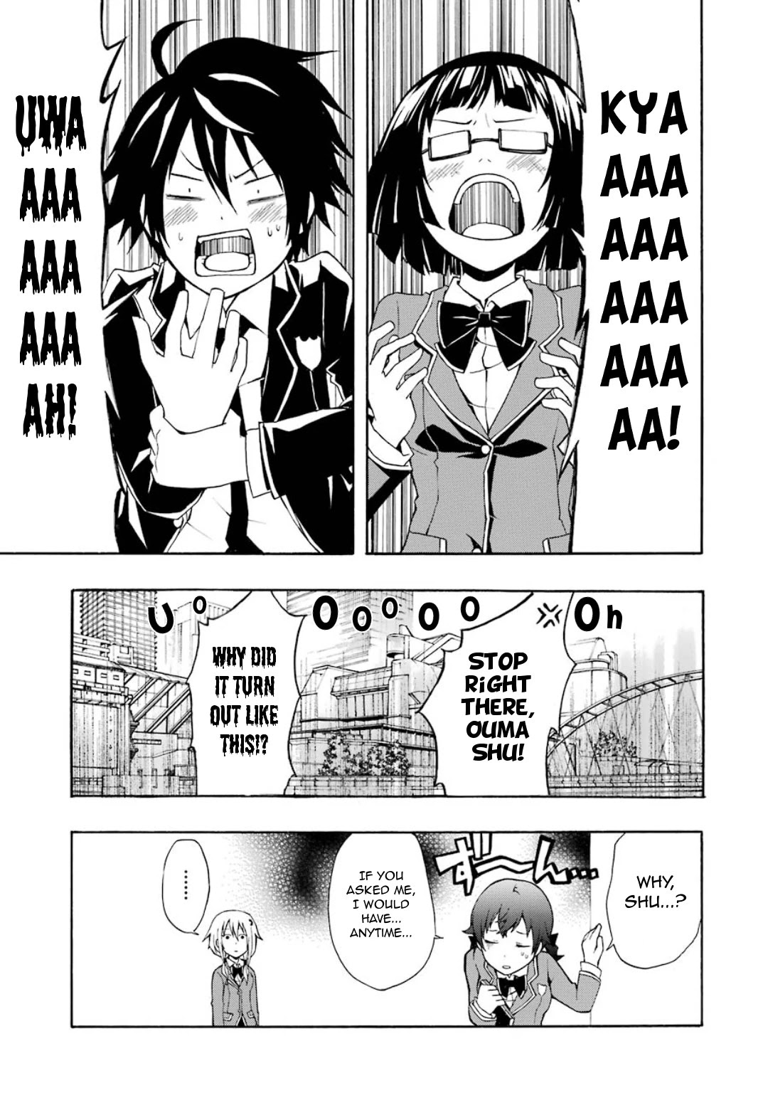 Guilty Crown Chapter 5 page 43 - Chapter 5: Erosion - School mate