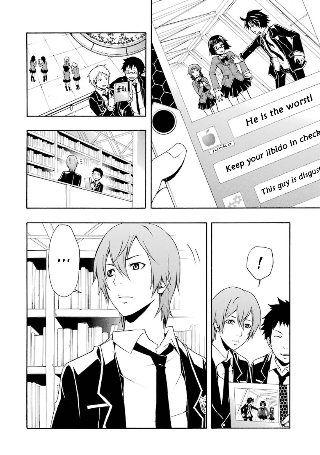 Guilty Crown Chapter 5 page 44 - Chapter 5: Erosion - School mate