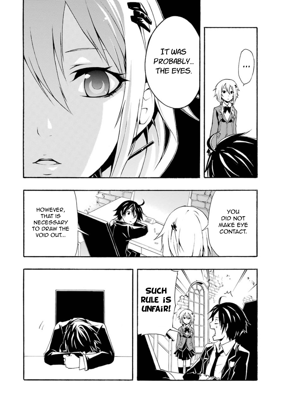 Guilty Crown Chapter 5 page 46 - Chapter 5: Erosion - School mate