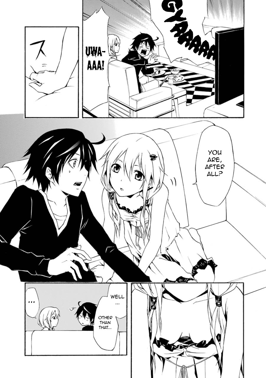 Guilty Crown Chapter 6 page 30 - Chapter 6: Silhouette​ - Trust