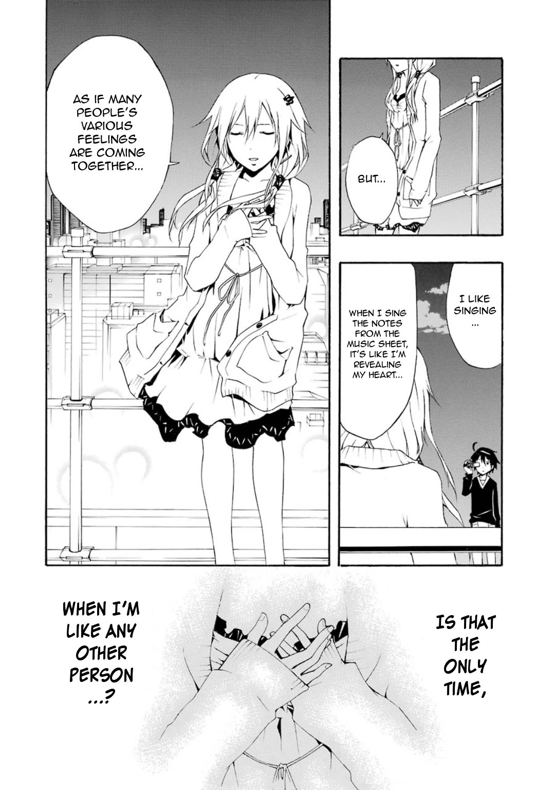 Guilty Crown Chapter 6 page 35 - Chapter 6: Silhouette​ - Trust