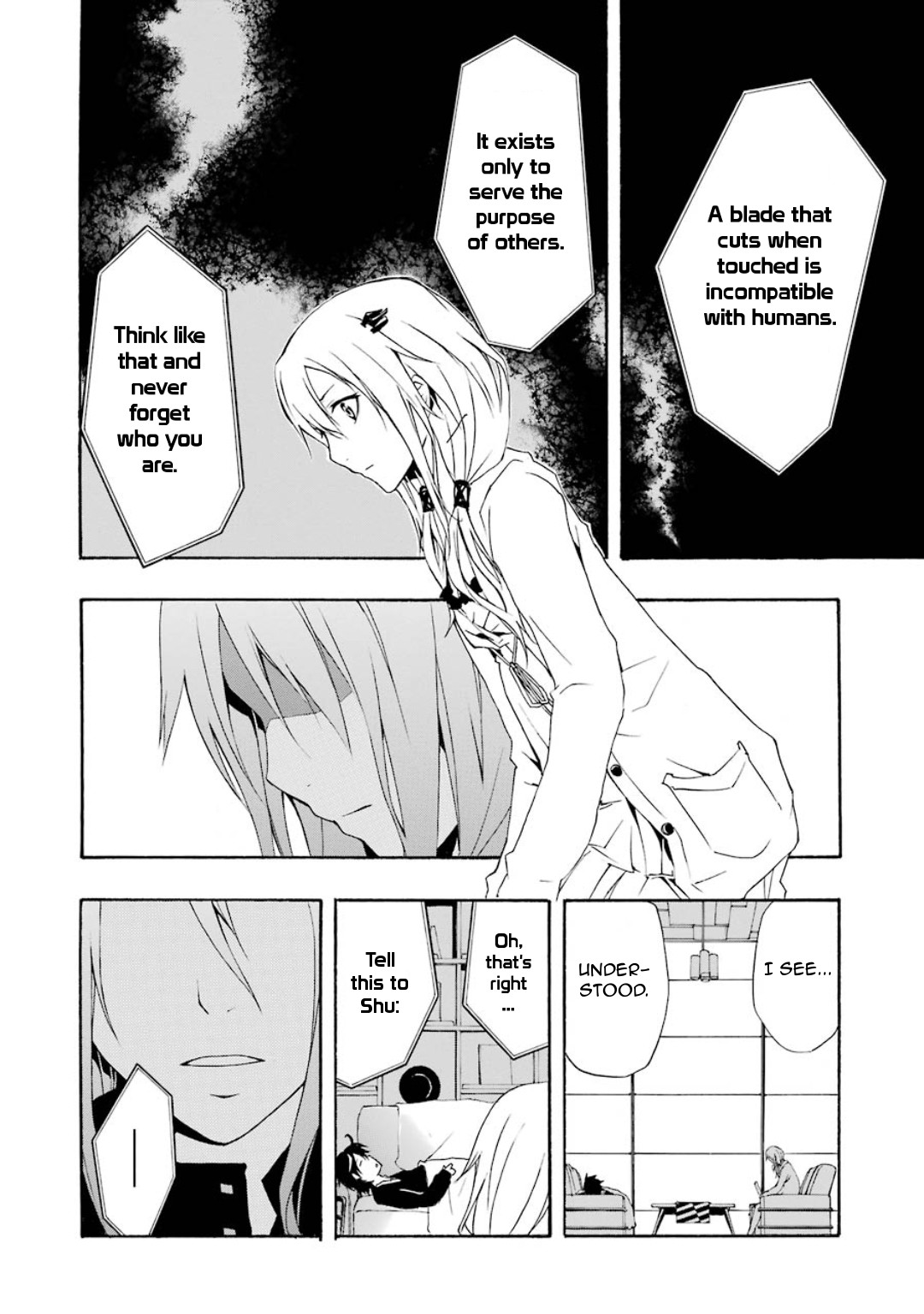 Guilty Crown Chapter 6 page 39 - Chapter 6: Silhouette​ - Trust
