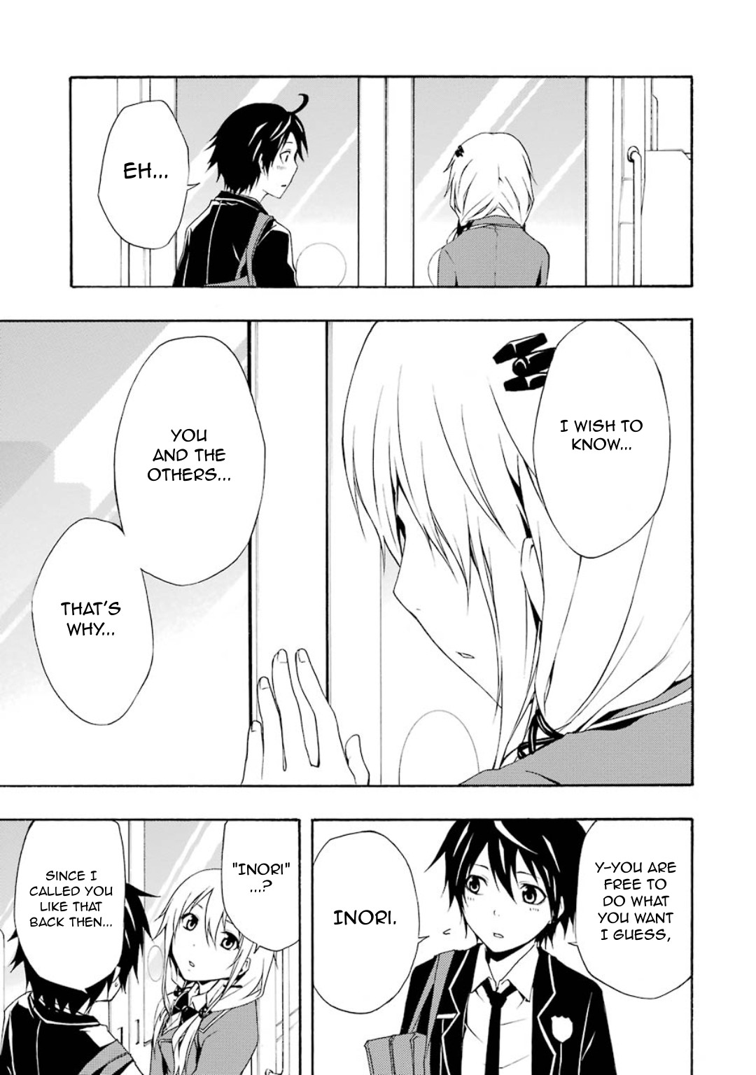 Guilty Crown Chapter 6 page 42 - Chapter 6: Silhouette​ - Trust