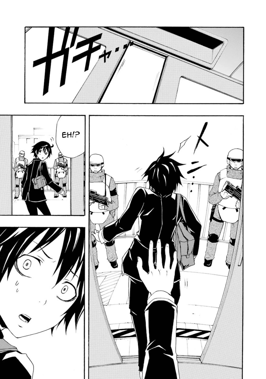 Guilty Crown Chapter 6 page 44 - Chapter 6: Silhouette​ - Trust