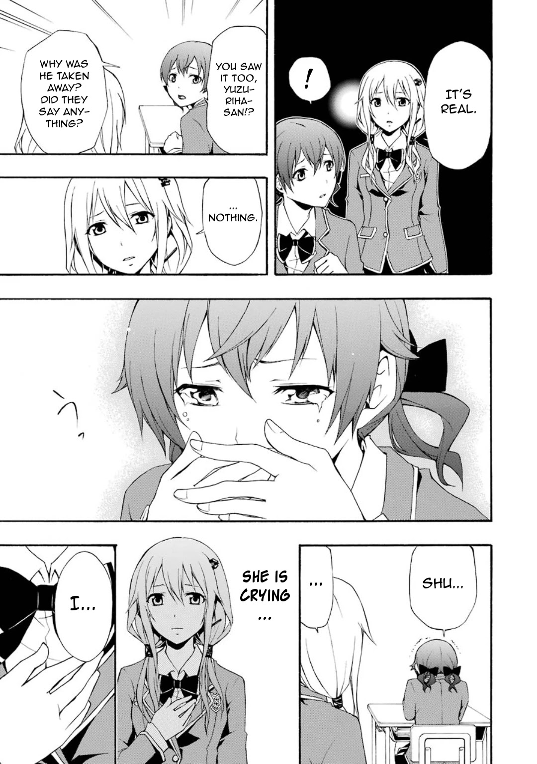 Guilty Crown Chapter 7 page 10 - Chapter 7: Regret - Astray