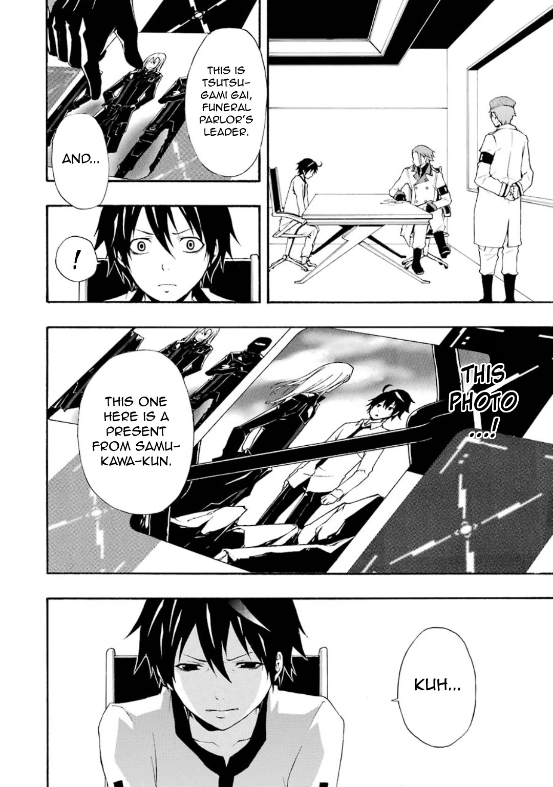 Guilty Crown Chapter 7 page 11 - Chapter 7: Regret - Astray