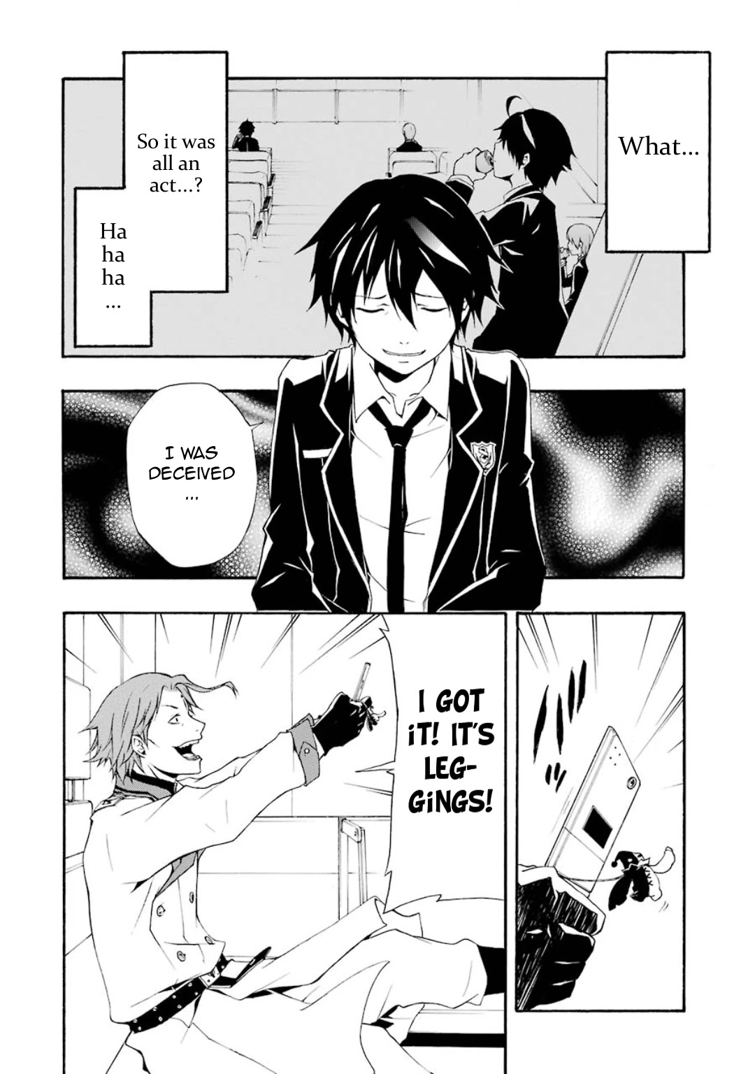 Guilty Crown Chapter 7 page 7 - Chapter 7: Regret - Astray