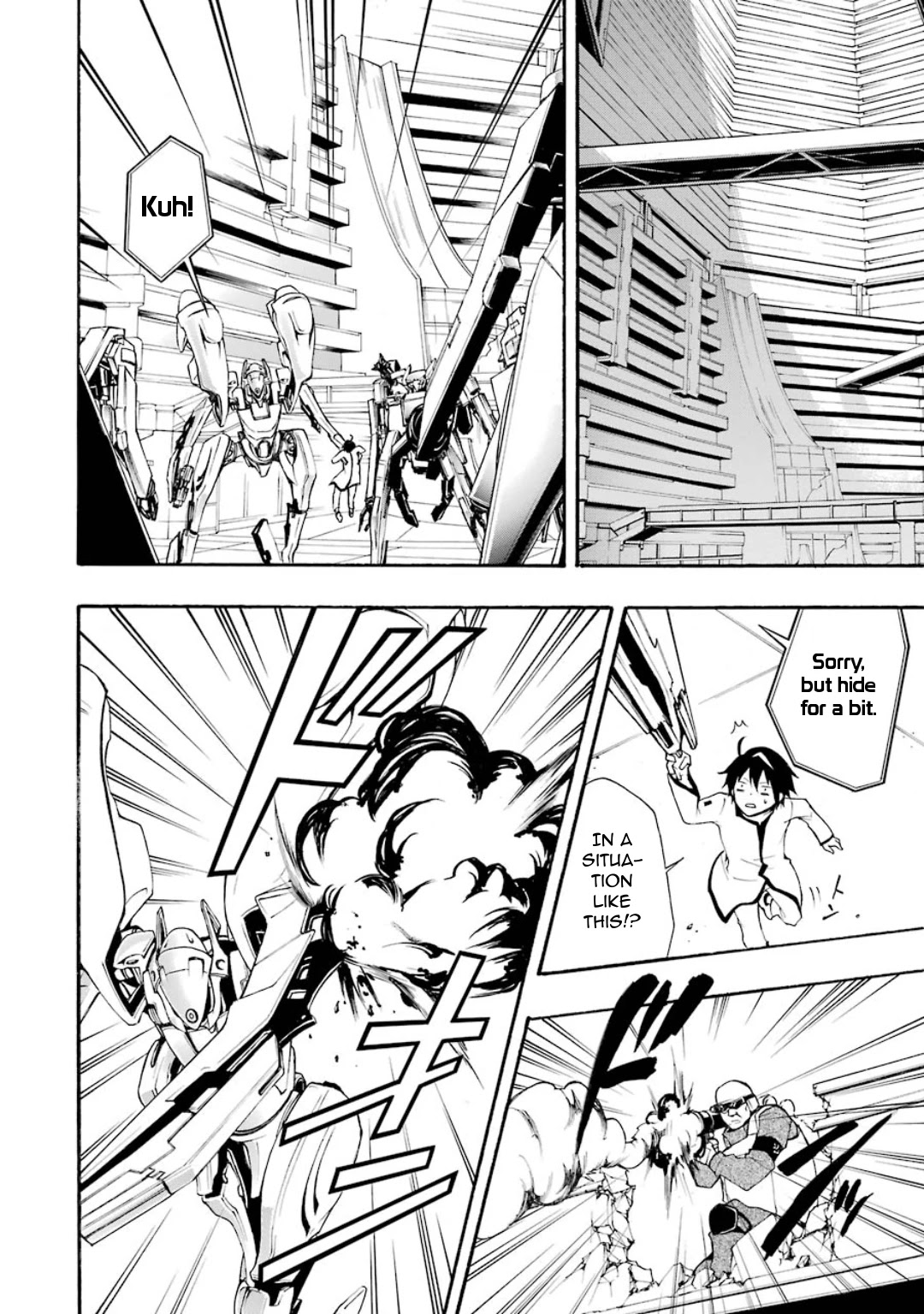 Guilty Crown Chapter 8 page 20 - Chapter 8: Floating - Faith