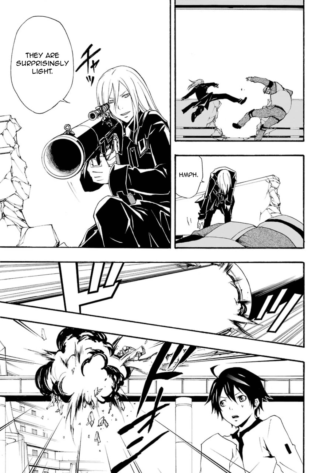 Guilty Crown Chapter 8 page 23 - Chapter 8: Floating - Faith