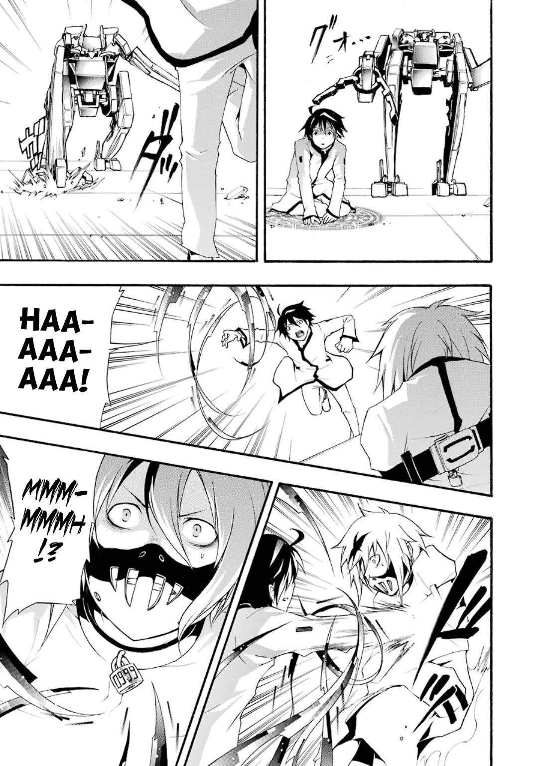 Guilty Crown Chapter 8 page 25 - Chapter 8: Floating - Faith