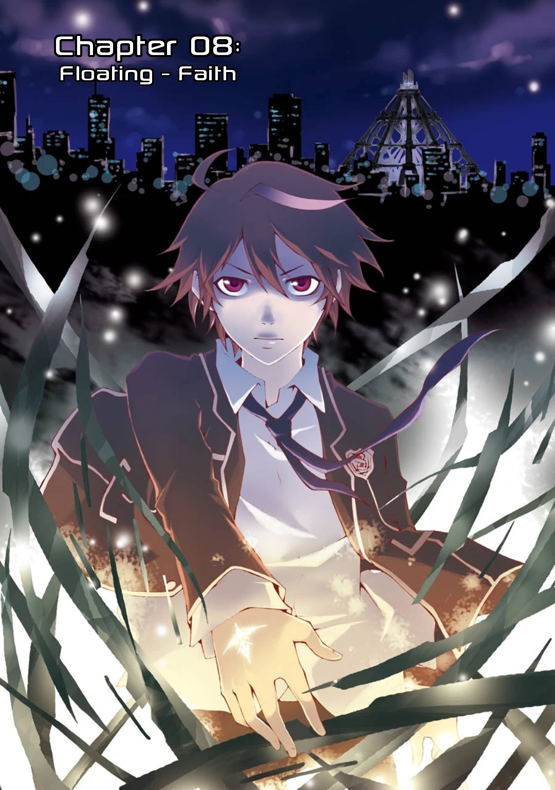 Guilty Crown Chapter 8 page 3 - Chapter 8: Floating - Faith