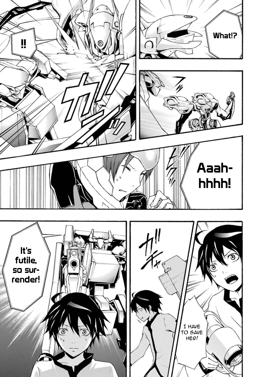 Guilty Crown Chapter 8 page 31 - Chapter 8: Floating - Faith