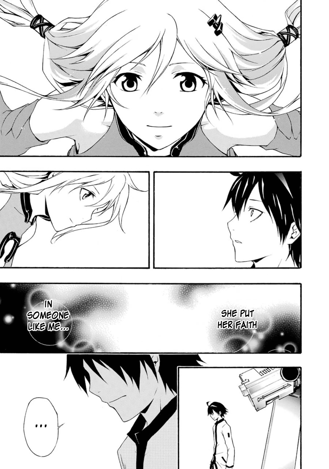 Guilty Crown Chapter 8 page 35 - Chapter 8: Floating - Faith