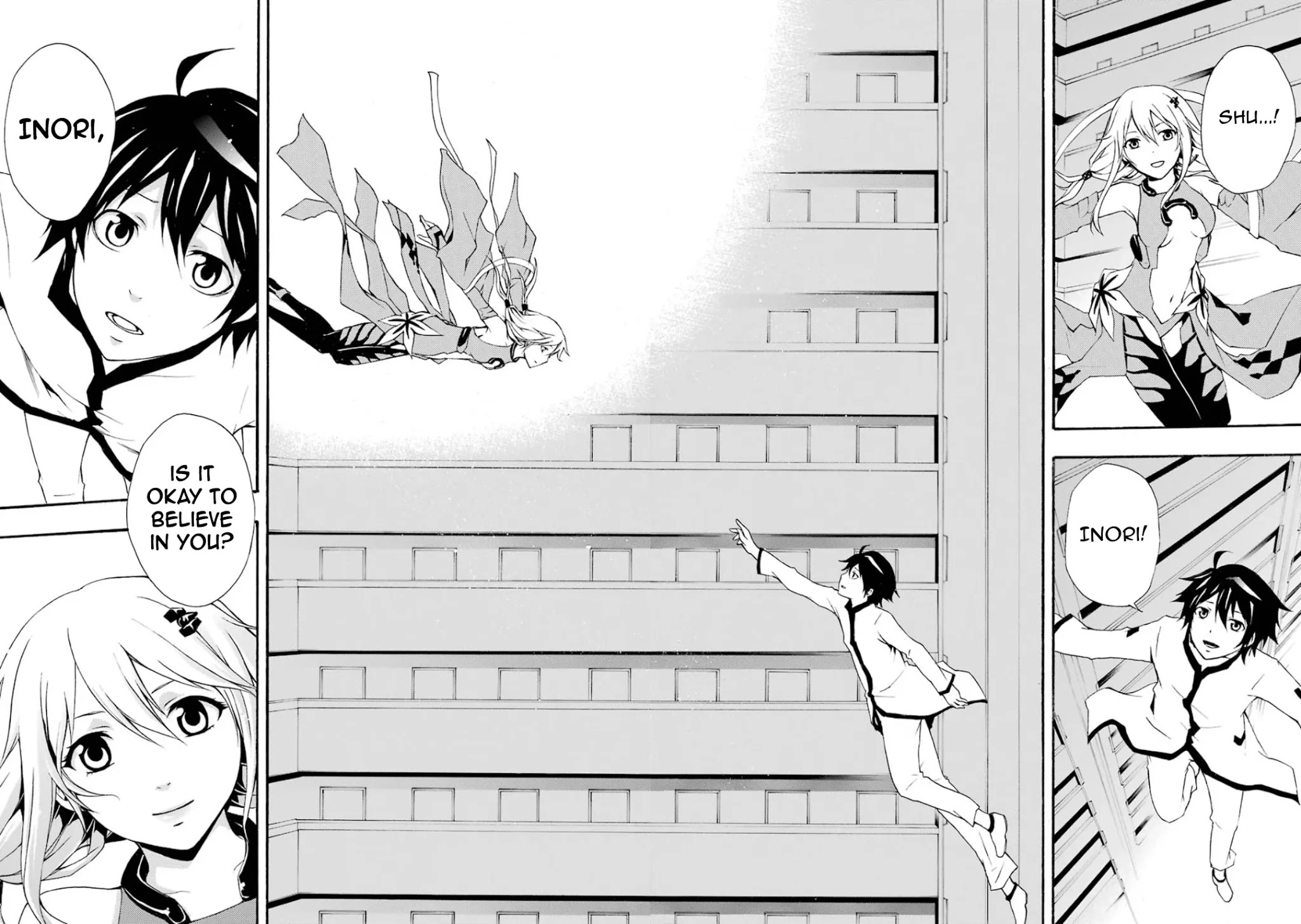 Guilty Crown Chapter 8 page 40 - Chapter 8: Floating - Faith