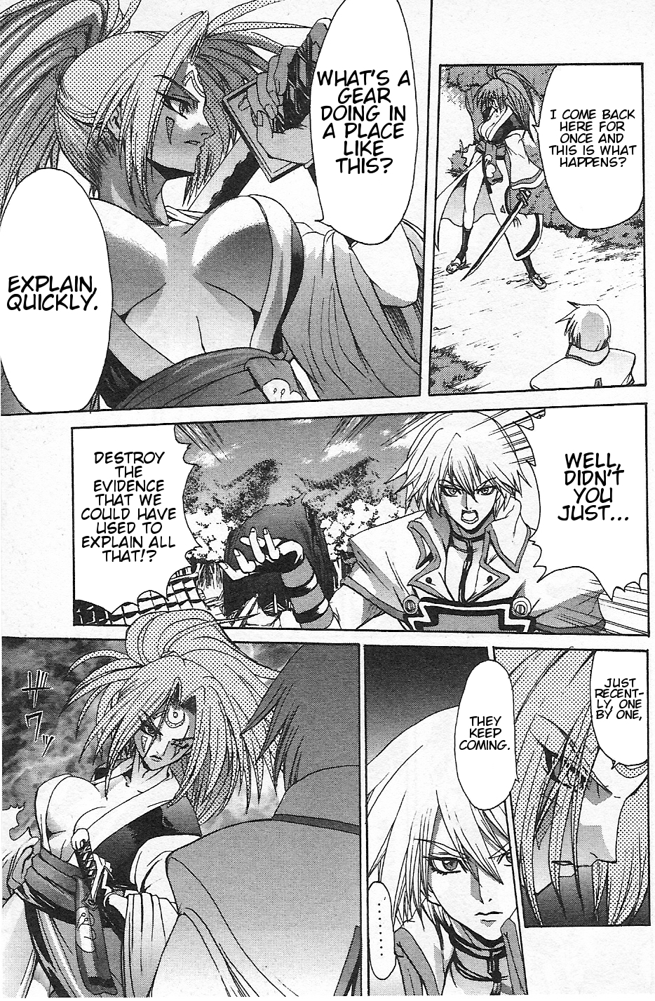 Guilty Gear Xtra Chapter 3 page 9 - Chapter 3: Distortion of the Barrier