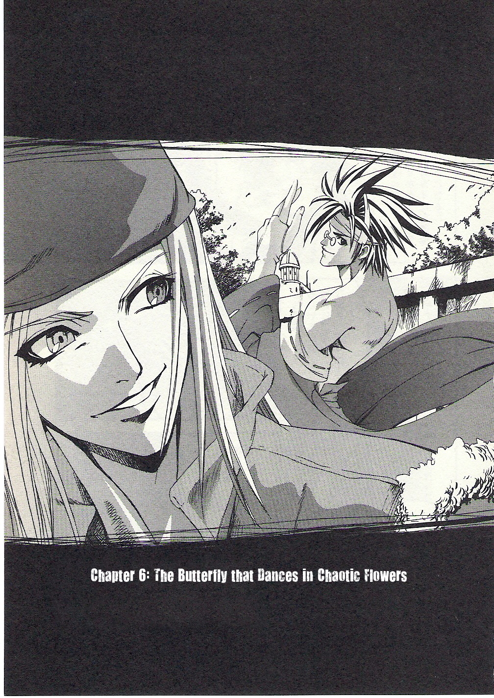Guilty Gear Xtra Chapter 6 page 1 - Chapter 6: The Butterfly that Dances in Chaotic Flowers