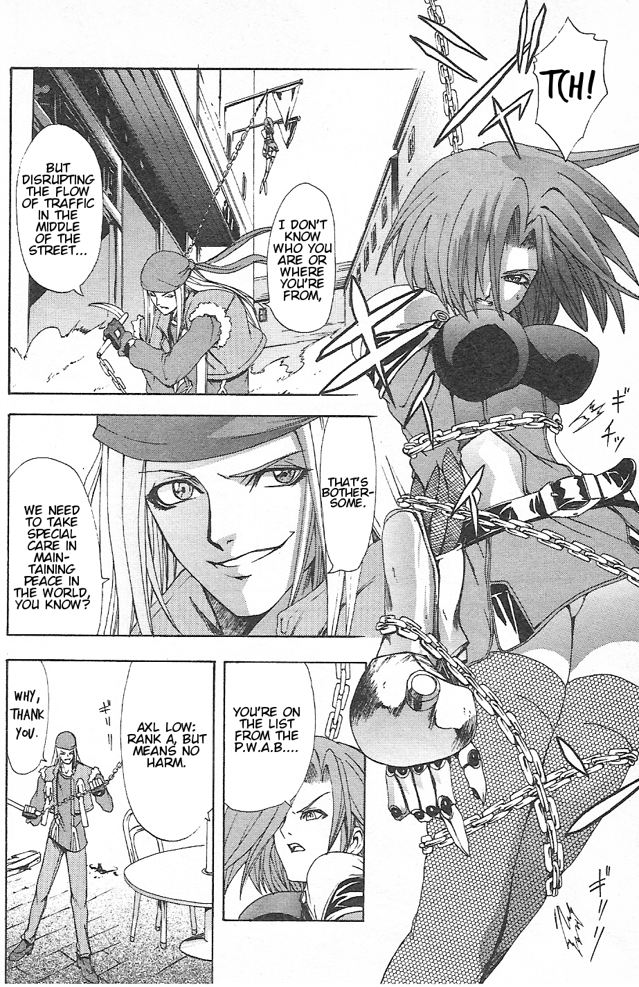 Guilty Gear Xtra Chapter 6 page 12 - Chapter 6: The Butterfly that Dances in Chaotic Flowers