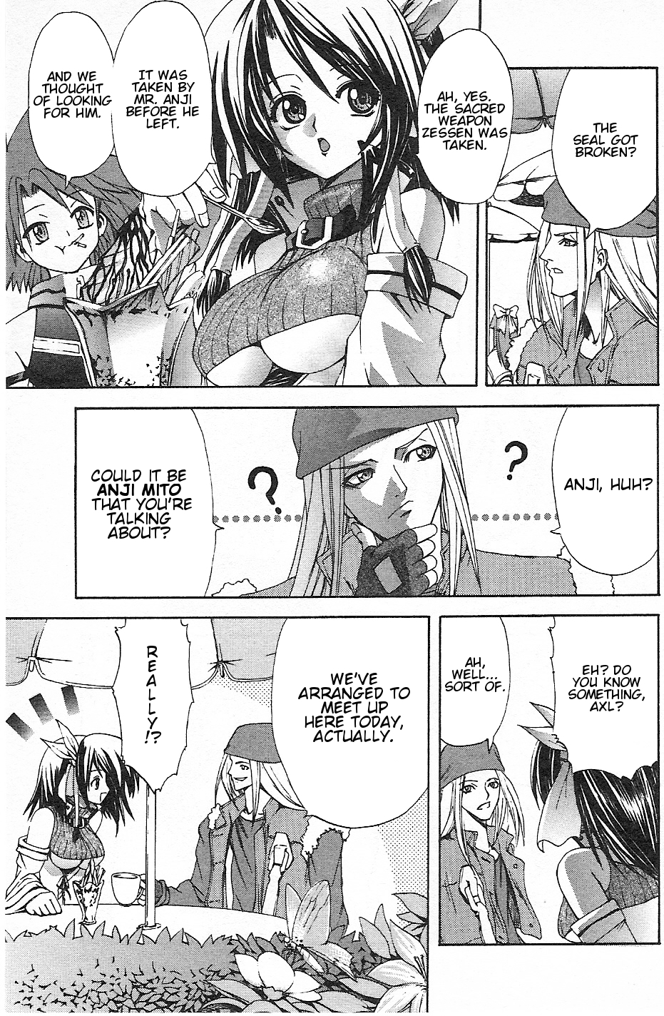Guilty Gear Xtra Chapter 6 page 3 - Chapter 6: The Butterfly that Dances in Chaotic Flowers