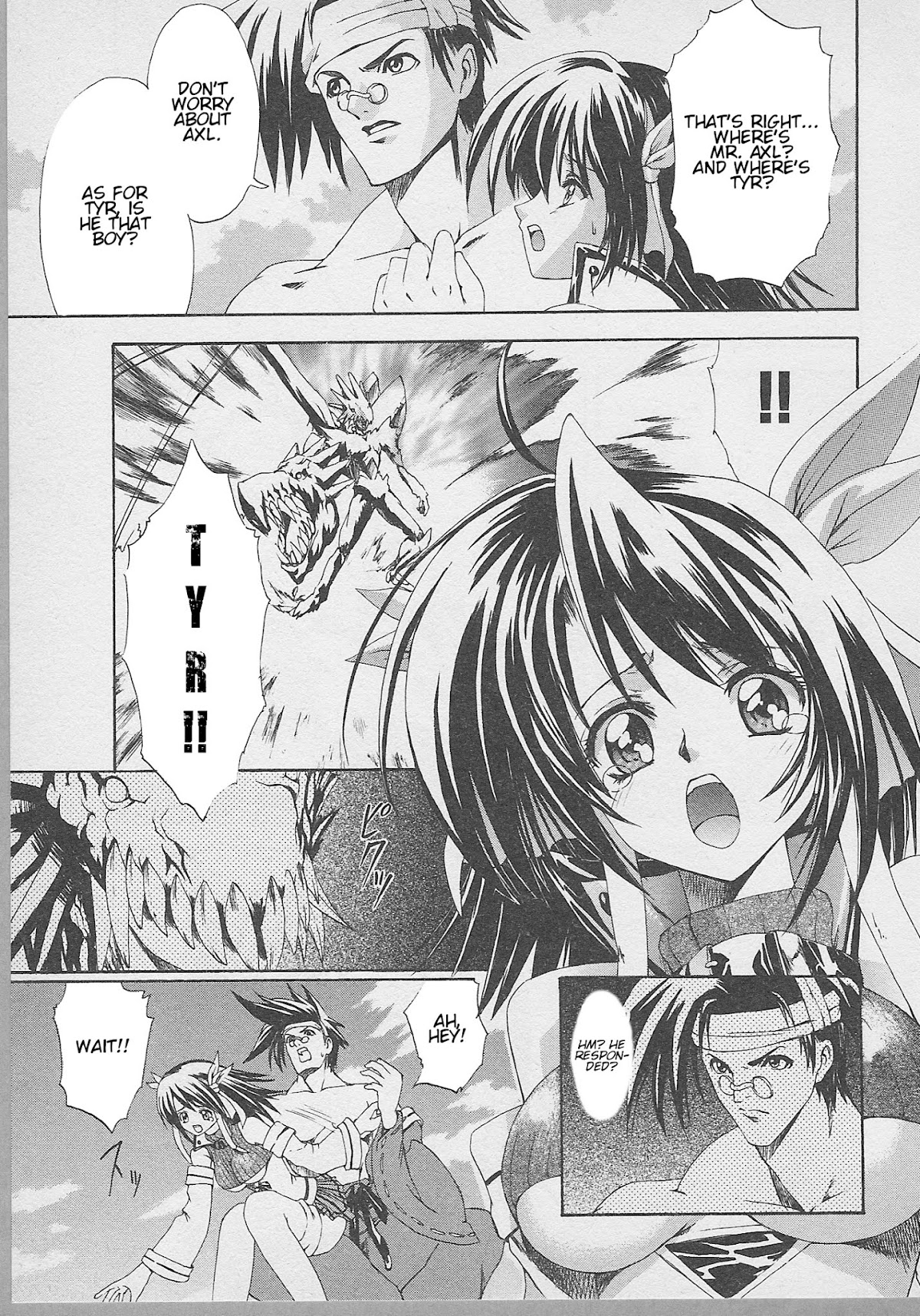 Guilty Gear Xtra Chapter 7 page 11 - Chapter 7: The Arrow of Words that Pierce through Darkness