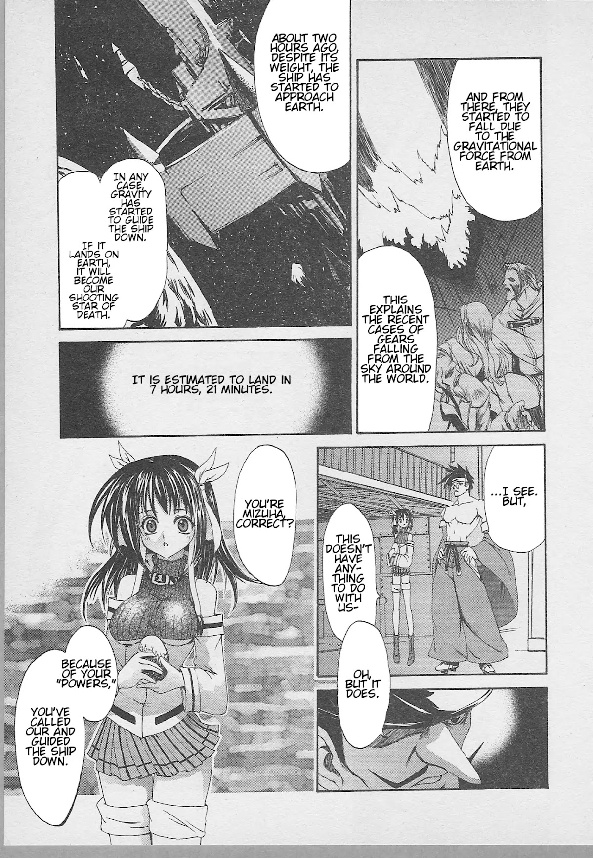 Guilty Gear Xtra Chapter 8 page 14 - Chapter 8: The Ship That Floats Among the Stars and the Metallic Island That Flies in the Sky
