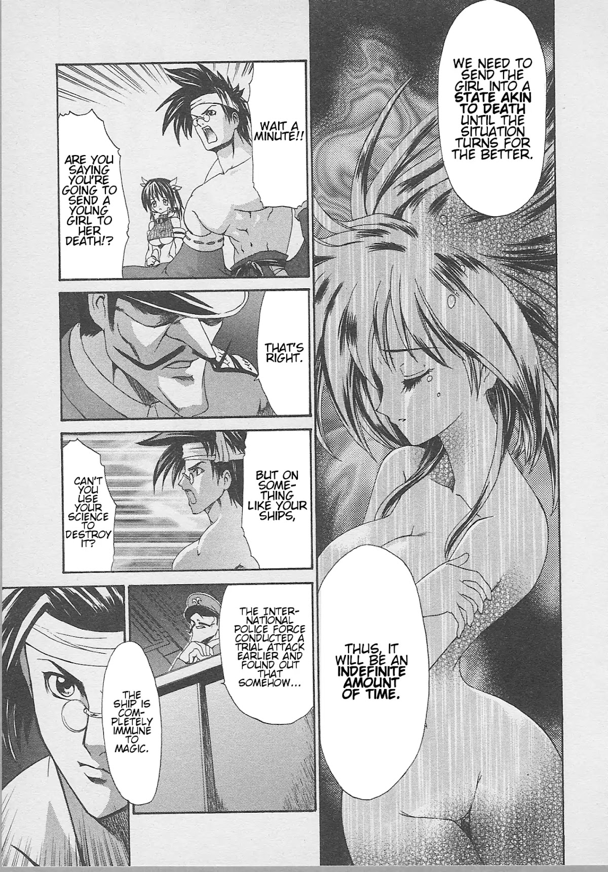 Guilty Gear Xtra Chapter 8 page 16 - Chapter 8: The Ship That Floats Among the Stars and the Metallic Island That Flies in the Sky