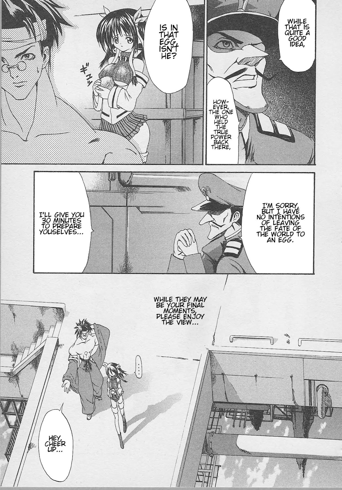 Guilty Gear Xtra Chapter 8 page 18 - Chapter 8: The Ship That Floats Among the Stars and the Metallic Island That Flies in the Sky