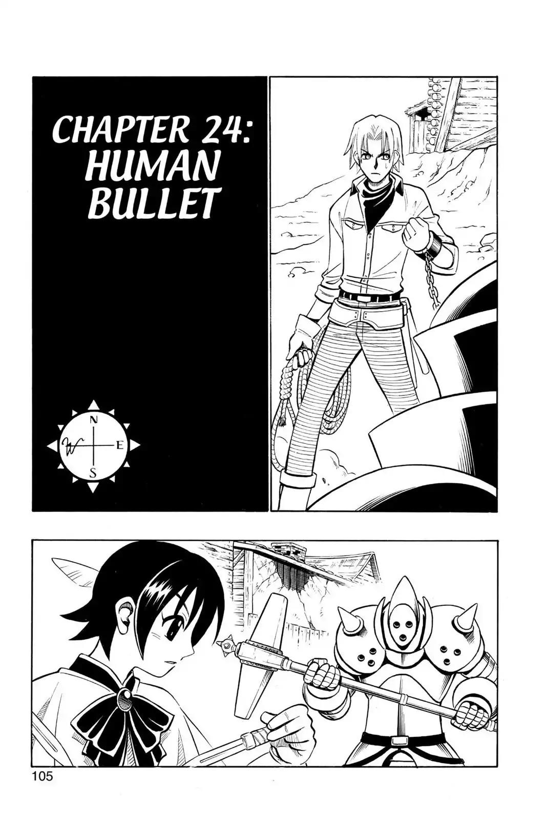 Gun Blaze West Chapter 24 page 1 - Chapter 24: Human Bullet