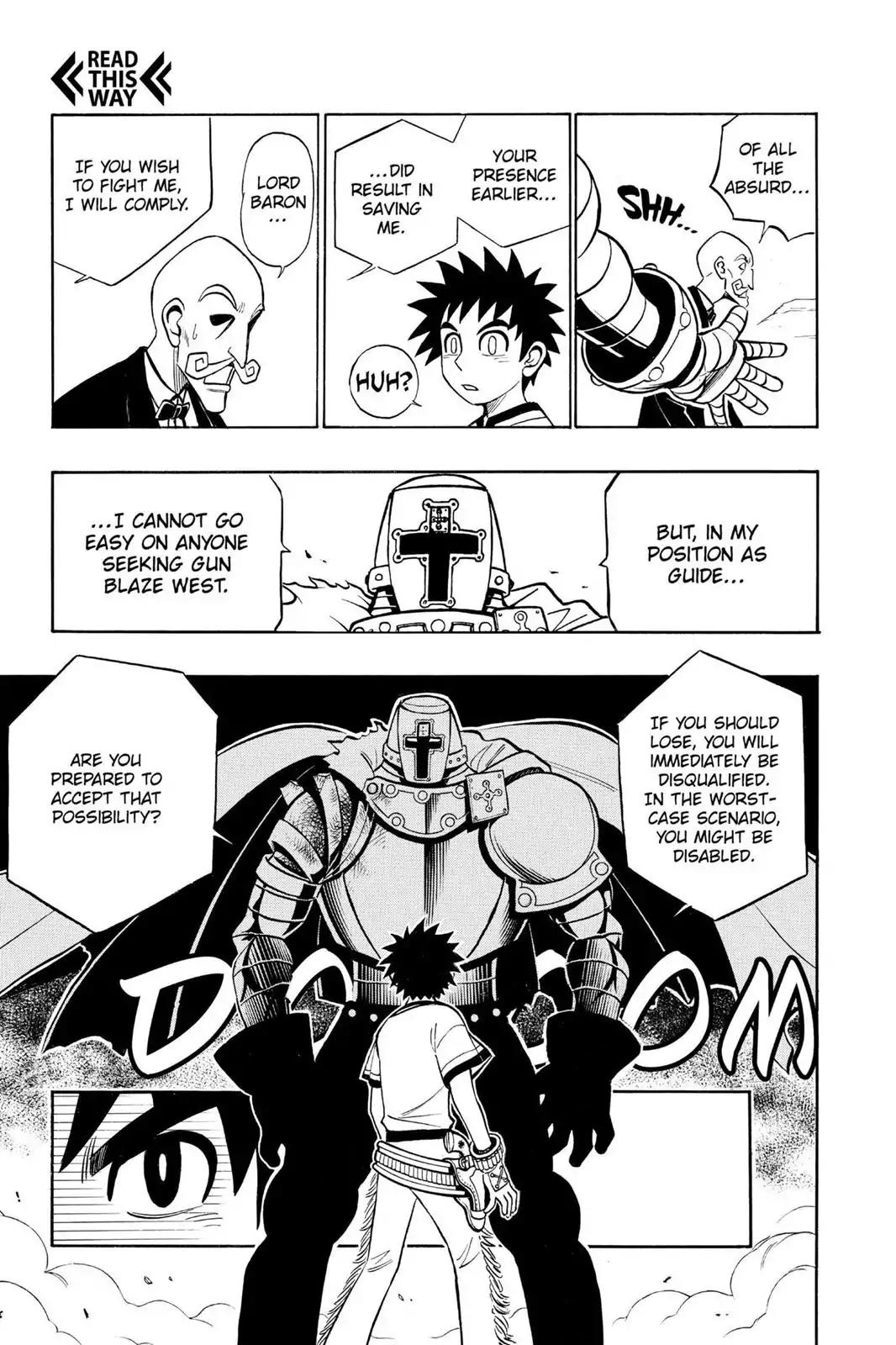 Gun Blaze West Chapter 24 page 19 - Chapter 24: Human Bullet