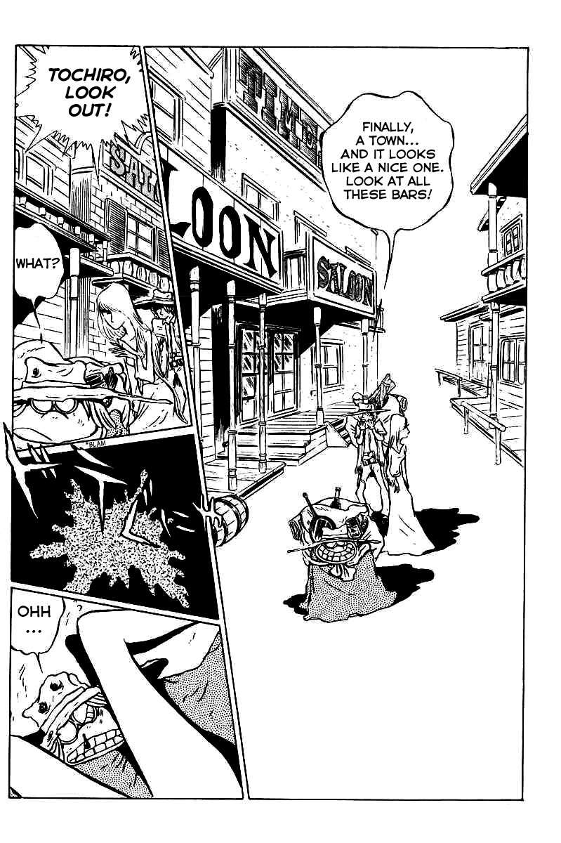 Gun Frontier Chapter 10 page 2 - Chapter 10: Samurai Blade In The Wildness