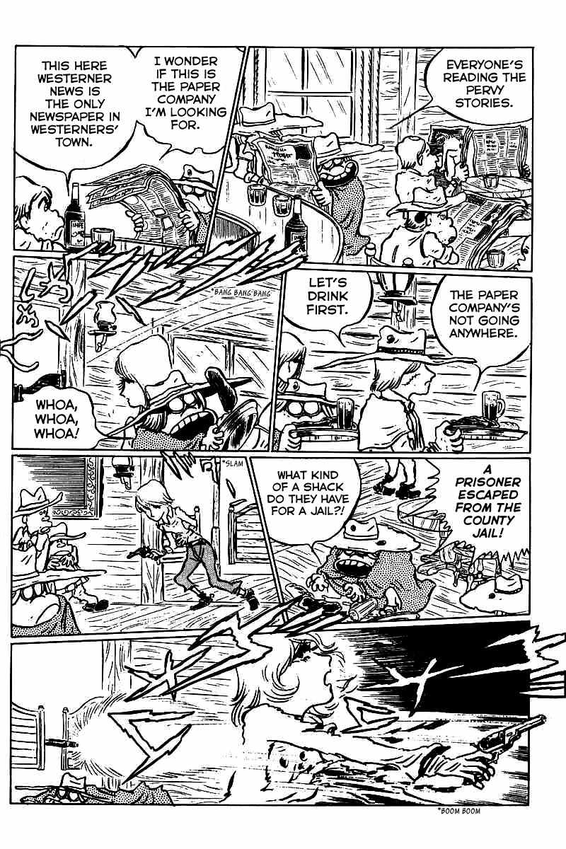 Gun Frontier Chapter 10 page 4 - Chapter 10: Samurai Blade In The Wildness