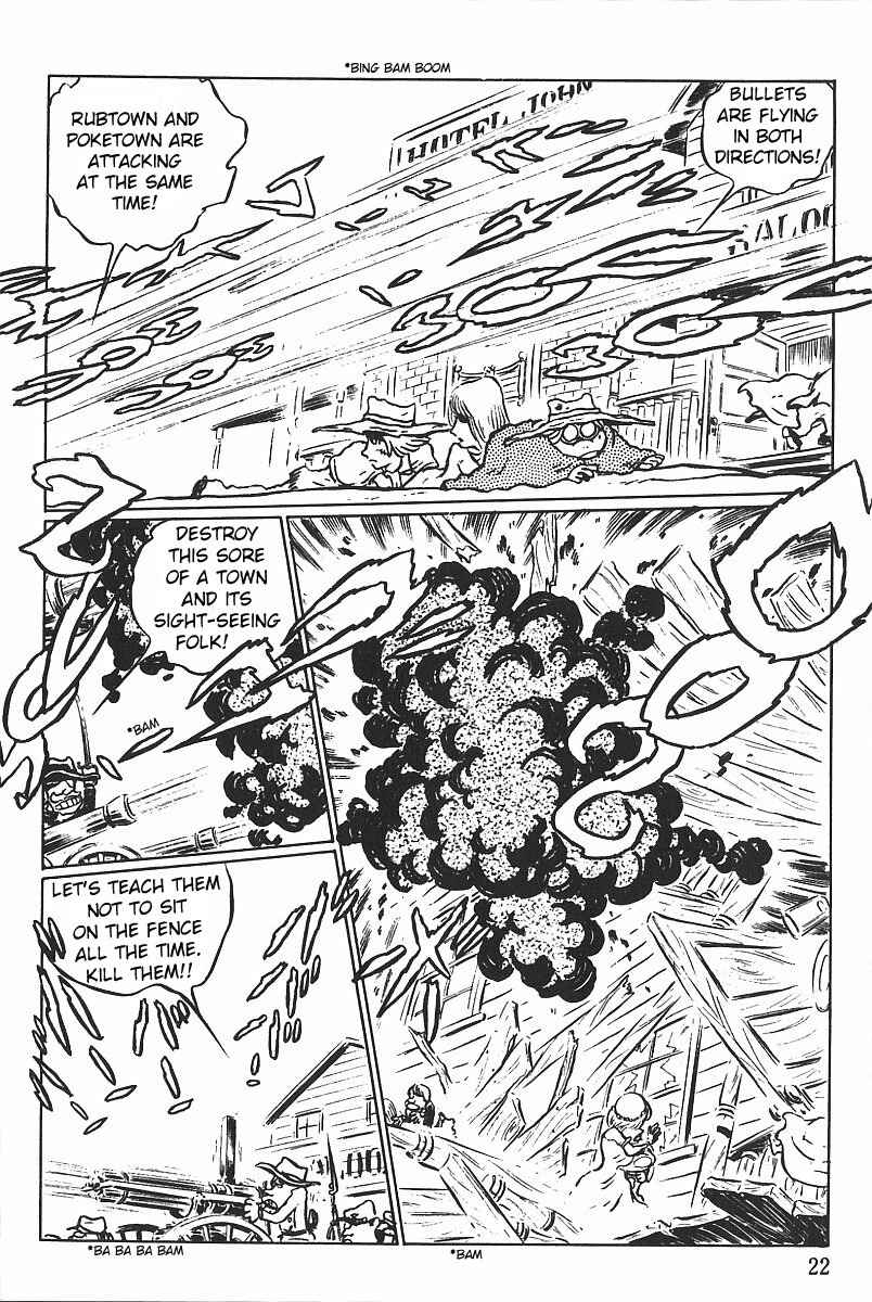 Gun Frontier Chapter 14 page 21 - Chapter 14: Rubtown And Poketown