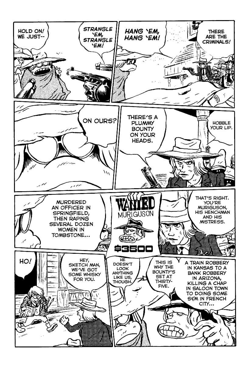 Gun Frontier Chapter 3 page 13 - Chapter 3: The Dust Cloud Horse Meat Song