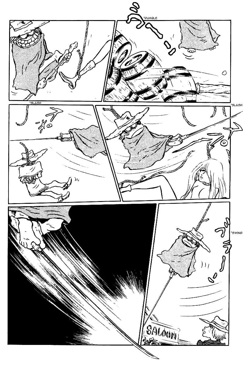 Gun Frontier Chapter 3 page 16 - Chapter 3: The Dust Cloud Horse Meat Song