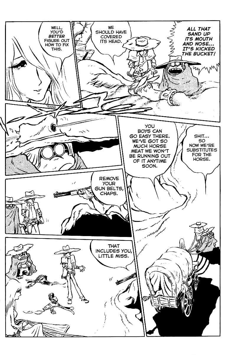 Gun Frontier Chapter 3 page 4 - Chapter 3: The Dust Cloud Horse Meat Song