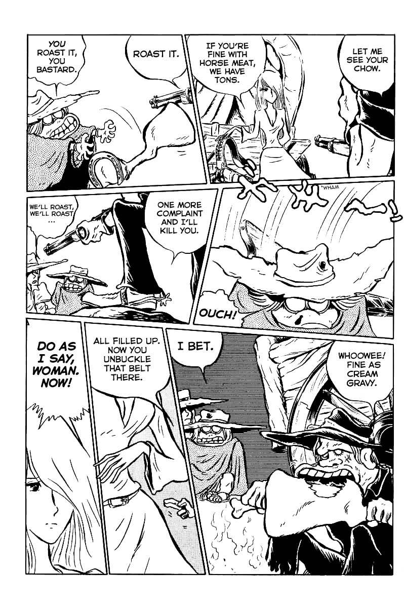 Gun Frontier Chapter 3 page 5 - Chapter 3: The Dust Cloud Horse Meat Song