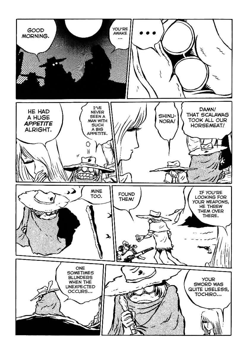 Gun Frontier Chapter 3 page 9 - Chapter 3: The Dust Cloud Horse Meat Song
