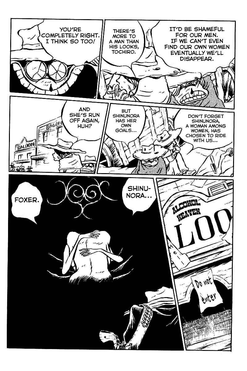 Gun Frontier Chapter 6 page 14 - Chapter 6: The Scaramouche Of Saint Bourbon Town