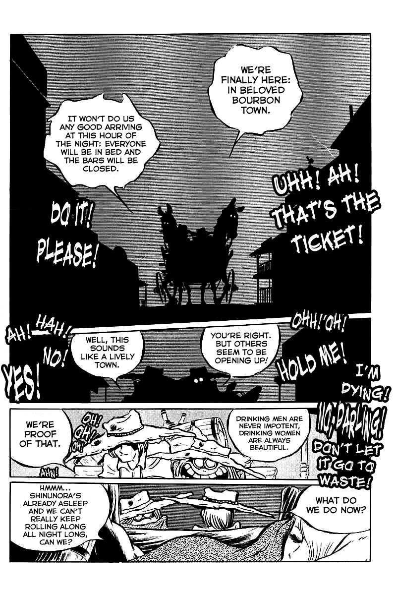 Gun Frontier Chapter 6 page 2 - Chapter 6: The Scaramouche Of Saint Bourbon Town
